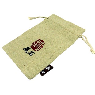 Factory supply linen bag bunted sack gift drawstring bag storage bag sack imitation sack