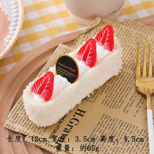 Simulated Fruit Cheesecake Yogurt Bread Food Model Party Dessert Table Decorations Photo Props