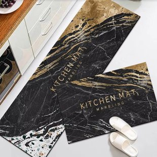 carpet wholesale diatom mud kitchen mat non-slip and oil-proof floor mat can be wiped and washed-in foot mat absorbent mat dirt-resistant