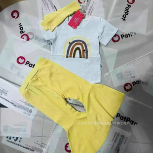 Трансграничная продажа электронной коммерции бренд детская одежда patpat kids sets для мальчиков девочек смешанный стиль набор прямых продаж