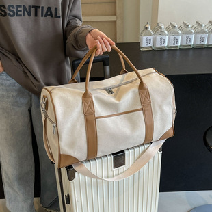 in stock New Large Travel Portable Folding Women's Clothing Duffel Bag Outdoor Gym Bag Multifunctional Overnight Storage