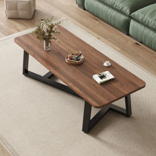 Coffee Table Living Room Simple Household Small Apartment Modern Table Tea Table Rental Room Economical Tea Table Rectangular Table