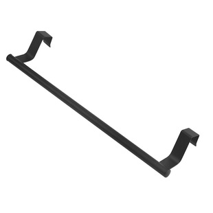 Hanging stainless steel single bar towel rack punch-free towel rack bathroom stainless steel towel bar rag rack