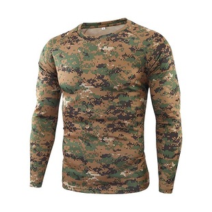 3D Printed Pullover Sweater Men's Spring and Autumn Casual Jacket Men's Round Neck Sweater Men's Long Sleeve Camouflage Clothing
