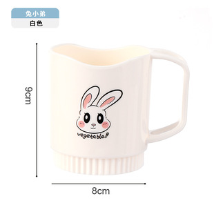 Cartoon toothbrush cup couple's wash cup children's cute brush Cup mouthwash Cup toothbrush cup plastic tooth jar drop-resistant