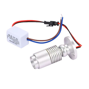 Мини-маленький прожектор фокус головка лампы 3V/5V/12V/220V прожектор с диаметром провода 23 мм белый теплый белый красный желтый синий