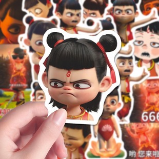 102 stickers, magic boy, falling into the world, diy hand account waterproof