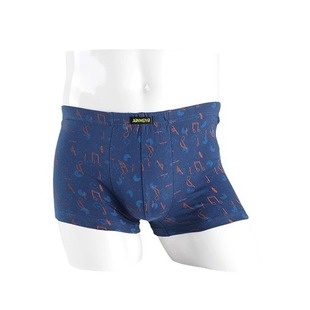 Men's boxer underwear cotton men's printed breathable comfortable four-legged underwear men's cotton underwear wholesale