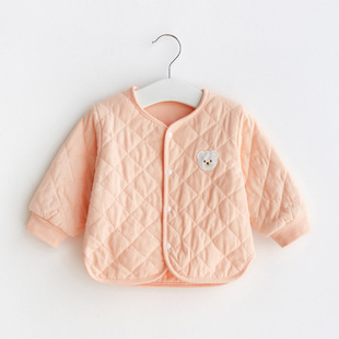 Baby's Coat Autumn and Winter Thin Cotton Padded Baby's Cotton Coat Boys Cotton Coat Girls Cotton Coat Warm Winter Coat Children's Top