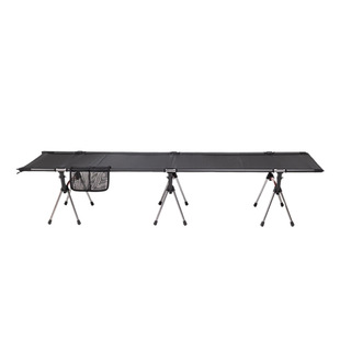 Outdoor Folding Aluminum Alloy Camp Bed Nap Nap Single Bed Ultra Light Summer Camping Breathable Bed Accompanying Bed