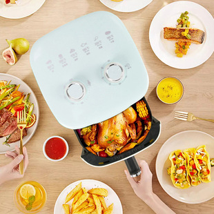 Household intelligent electric fryer potato chips machine new multi-functional large capacity 6L air fryer gift wholesale