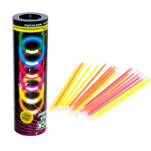 Barrel fluorescent stick disposable colorful fluorescent stick concert props outdoor children luminous dance luminous stick wholesale