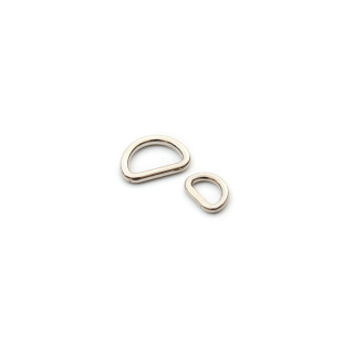 D buckle custom strap pants bag D metal buckle accessories bag flat D Buckle bulk wholesale