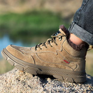 Anti-smashing, anti-piercing and anti-scalding labor protection shoes factory wholesale winter comfortable wear-resistant non-slip welding work safety shoes