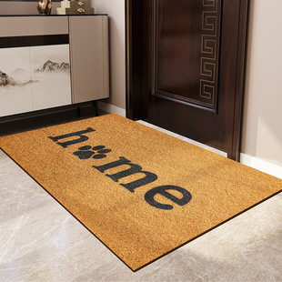 Imitation coconut Brown semicircle entrance door mat outdoor entrance door mat brown carpet entry home door mat