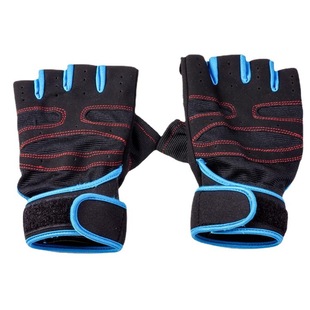 Fitness Sports Gloves Men's and Women's Basketball Dumbbells Weightlifting Training Horizontal Bar Riding Half Finger Non-slip Gloves