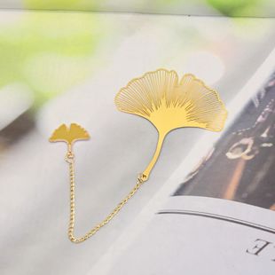 Factory wholesale metal bookmarks student stationery campus gifts business gifts brass vein crafts 2024