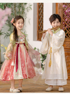 Бутик детской одежды Hanfu Весенние летние рукава