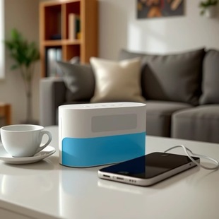 Two-in-one desktop bedroom LED sunrise light white noise electronic alarm clock Bluetooth speaker,