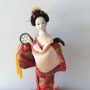 Japanese Human Figure Geisha Silkman Kimono Doll Restaurant Wedding Japanese Decoration Desktop Decoration Gift Figure