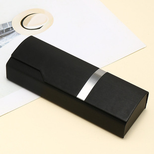 Glasses case set heaven and earth cover leather case spot wholesale leather glasses soft bag outer packaging box can be printed LOGO