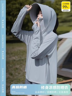 Ice Silk Large Brim Sun Protection Clothing Women's 2025 Summer New Anti-Uv Cycling Sun Protection Shirt Sun Protection Clothing Blouse