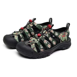 Cohen KEEN Sandals Men's and Women's NEWPORT Outdoor Non-slip Baotou Beach Shoes Summer Wading Couple