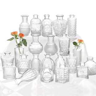 Amazon Boutique Accessible Luxury Vase French Small Vase ins Style High-value Ornaments Soft Decoration Home Wholesale Accessories