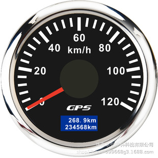 52mm Vehicle and Ship Refitting Universal Meter Cross-border Hot Pointer GPS Speedometer Odometer Miles Meter