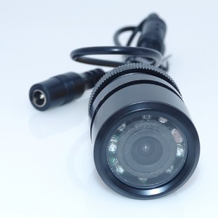 Factory car camera universal ccd HD punching with 8 lights LED night vision rear view reversing camera
