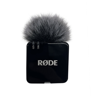 Direct selling suitable for RODE three-generation wireless lavalback microphone fur cover Rod bra microphone windproof fur cover