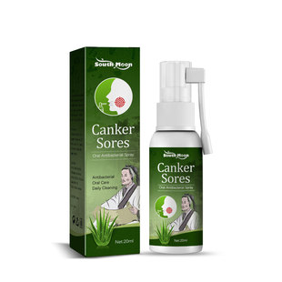 Cross-border oral ulcer spray oral ulcer gingival swelling and pain fresh breath aphtha care spray