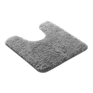 Thickened U-shaped Toilet Mat Toilet Water Absorbent Door Mat Dirt-resistant Bathroom Non-slip Floor Mat Bedside Carpet Customization