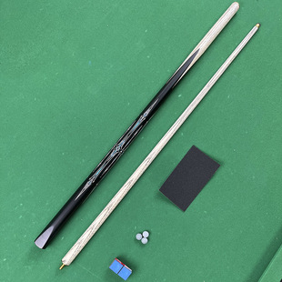 Pool cue small head copper sleeve Chinese black 8 pool cue ball room public pole weighted single pole entry-level novice pole