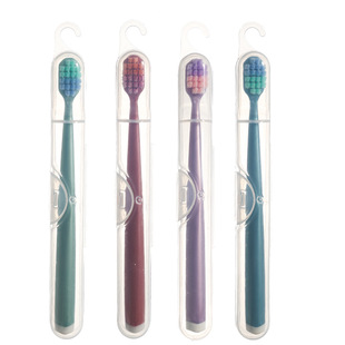 Japanese adult toothbrush soft hair wholesale ten thousand hair ultra-fine wide head independent packaging genuine couple Home Children's toothbrush