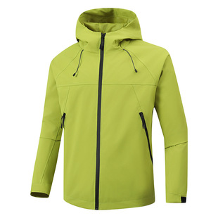 Explosive Couple's Charge Clothes Single-Layer Hooded Solid Color Waterproof Women's Thin Single-Shunt Windproof Jacket Men's Three-Proof Mountaineering Suit
