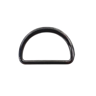 Metal D-shaped buckle bag accessories high-grade thick thick chain connection buckle semi-circular gold and silver buckle DIY accessories