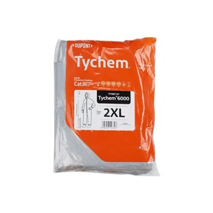 DuPont Class F Protective Clothing Tychem6000 Anti-acid and Alkali Anti-organic Solvent Anti-static Industrial conjoined chemical protective clothing