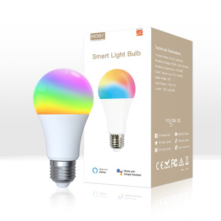 WiFi граффити умный дом светодиодная лампа RGB затемнение, затемнение, цвет app управления E27 база 14W умный свет