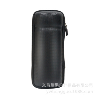 Mountain Bike Bicycle Water Kettle Rack Carbon Pattern Hard Shell Bicycle Bag Portable Riding Equipment Maintenance
