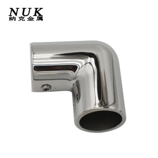 316 stainless steel marine elbow ship pipe sleeve accessories 90 degree right angle two-way yacht accessories elbow