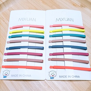 Hair Clip Back Head Headwear Hair Clip Korean ins Broken Hair Top Clip Simple Side Clip Girl Hair Clip