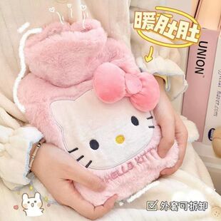 Plush Sanrio KT Cat Hot Water Bag Inspired Autumn and Winter Explosions Cute Jade Gui Dog Student Hand Warmer for Women