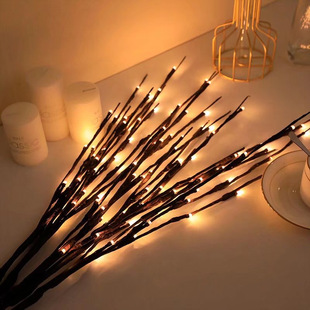 Factory direct simulation maple tree branch lamp new tree lamp 20L branch lamp string Christmas Thanksgiving Decoration lamp