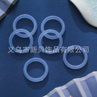 Xinbei new acetic acid plate ring antique jewelry small acrylic hairpin back pressure material ring wholesale