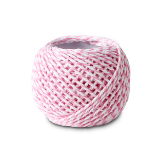 in stock color 3 strand cotton rope handmade DIY toy bread rope color box packaging source manufacturers 18 meters/roll