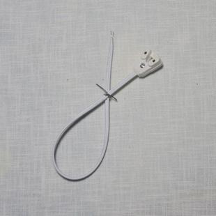 Lamp connection line plug lamp leg lamp box lamp tube fittings lamp fluorescent lamp tube connector lamp holder wire copper core