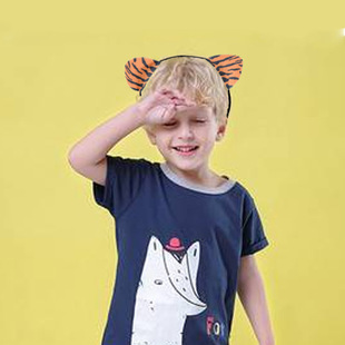 European and American fashion cartoon animal hairband children's party performance hair accessories lion Tiger hairpin hairband rabbit head band