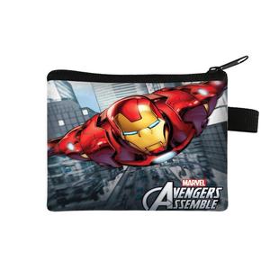 Cross-border New Spider-Man Coin Purse Polyester Cartoon Animation Portable Card Bag Fashion Storage Bag Manufacturers