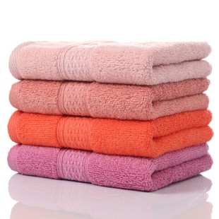 Plain Bath Towel Cotton Wholesale Adult Bath Towel Absorbent Household Thickened Beauty Salon Bath Towel Hotel High-end Gift